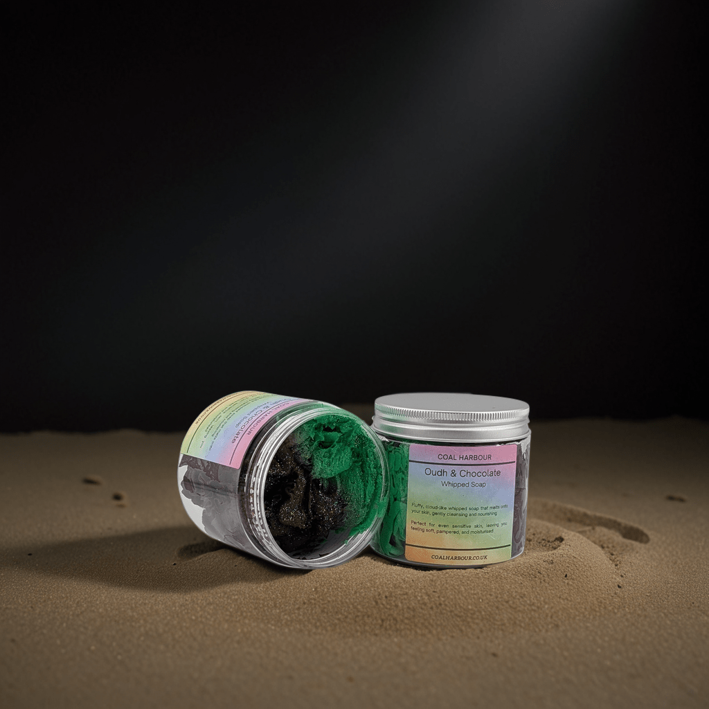 Oudh & Chocolate Whipped Soap