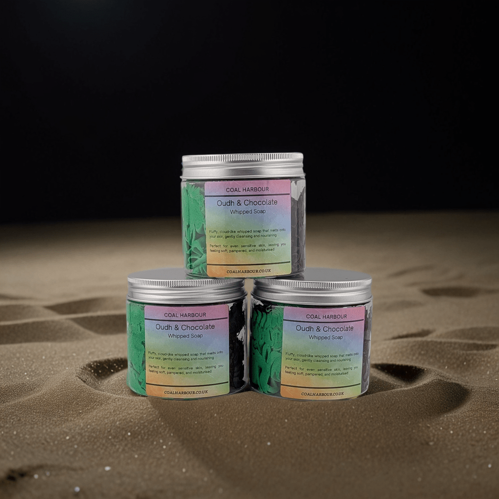 Oudh & Chocolate Whipped Soap