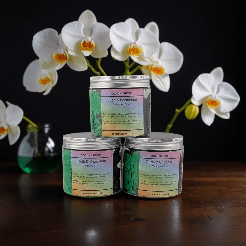 Oudh & Chocolate Whipped Soap