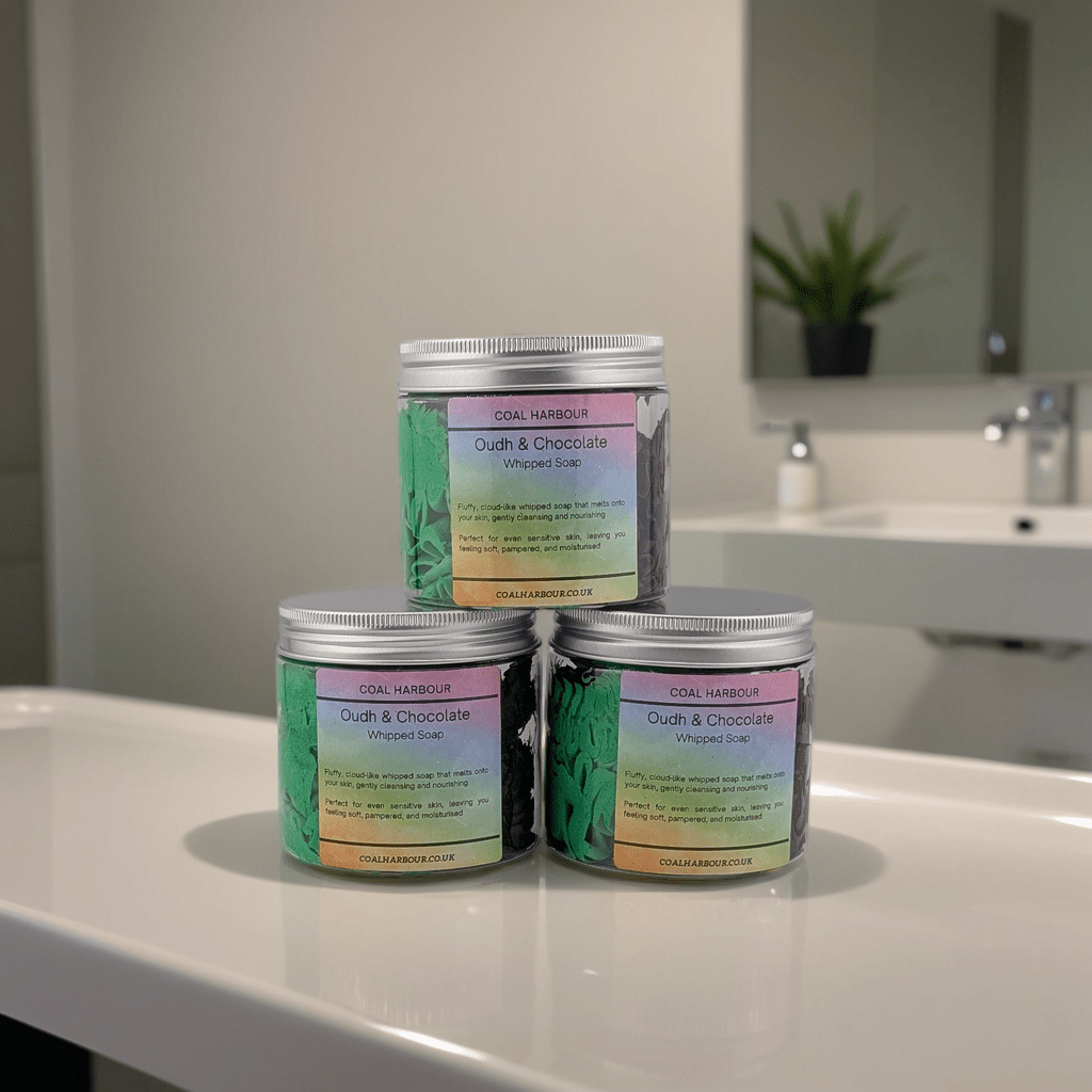 Oudh & Chocolate Whipped Soap