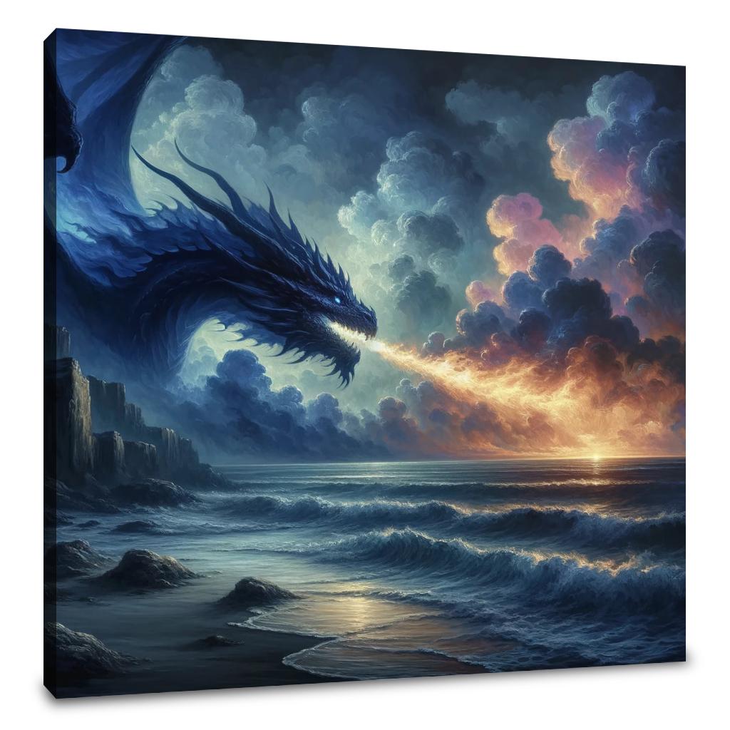 Twilight Flame Canvas
