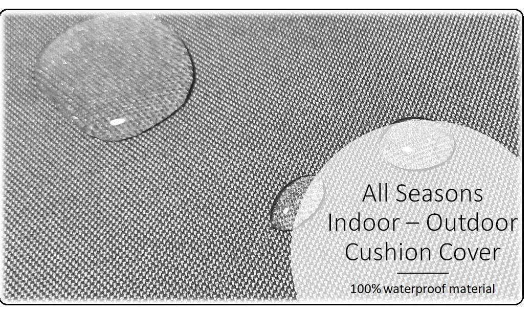 Outdoor Waterproof Cushions for Patios Gardens and Indoor Use Vibrant Colours Durable Weather-Resistant Comfortable Versatile Multiple Sizes by OLIVIA ROCCO