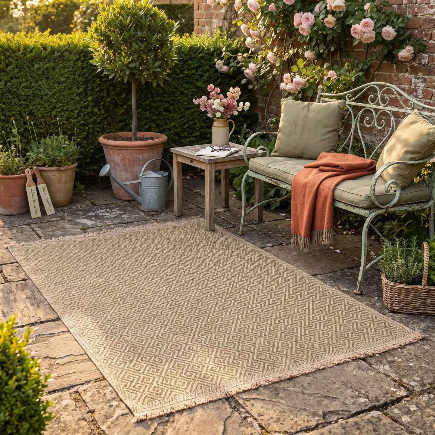 Nature Outdoor Rug Green | 5100G