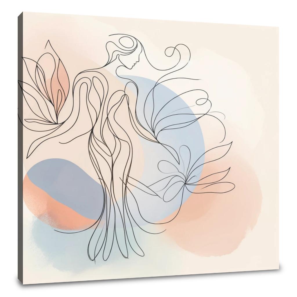 Elegant Form Canvas