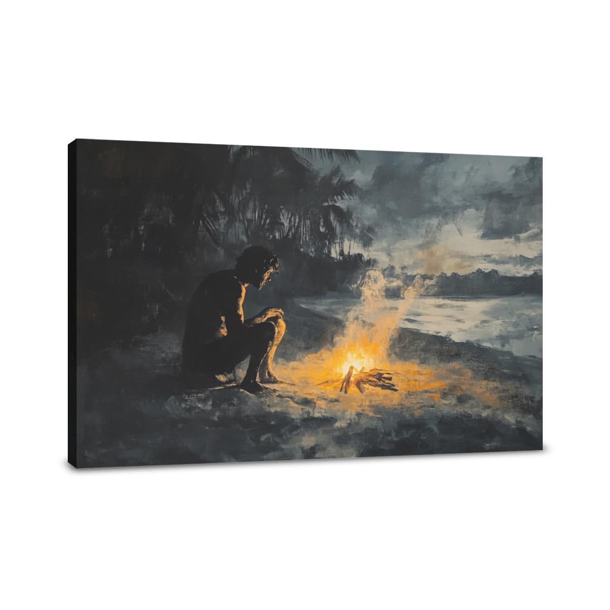 Island Solitude Canvas