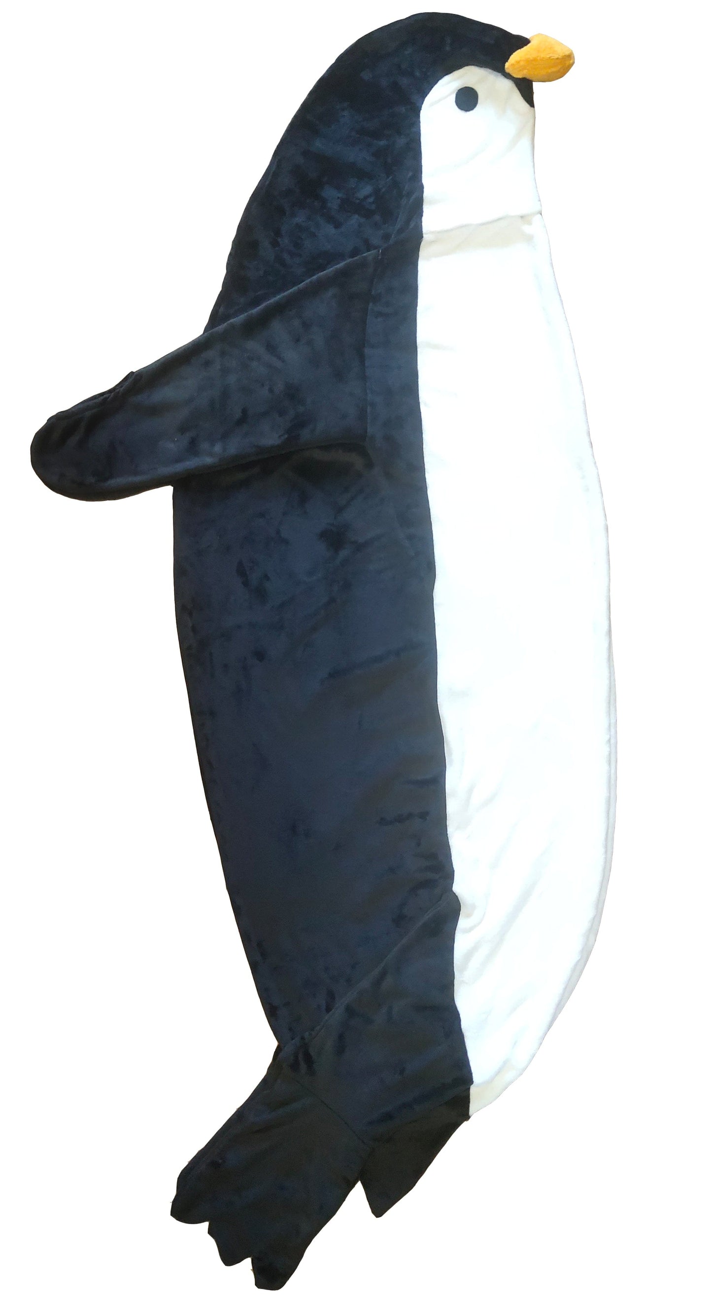 Oversized Penguin Animal Wearable Blanket Hoodie Soft Fleece Hooded Blanket with Sleeves Warm Winter Loungewear by OLIVIA ROCCO