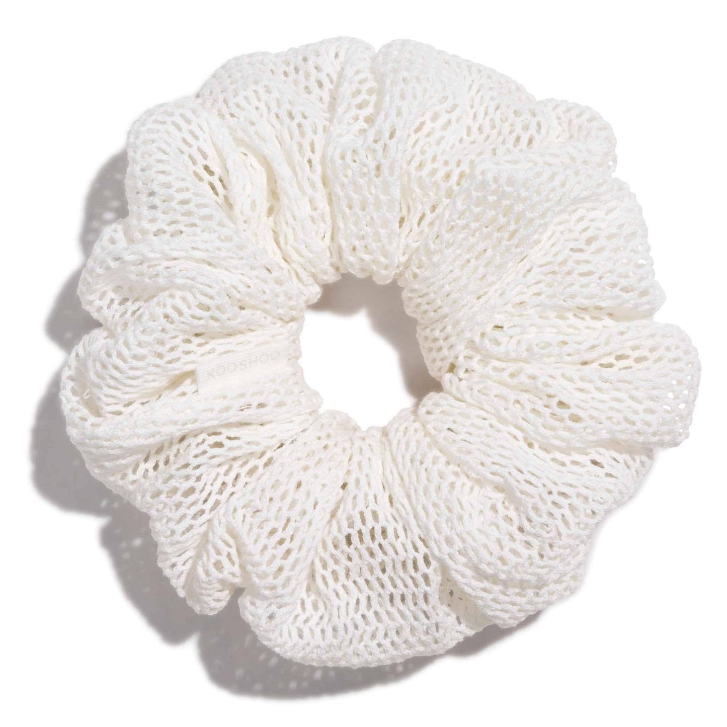 Oversized Plastic-Free Honeycomb Scrunchie – Organic Cotton