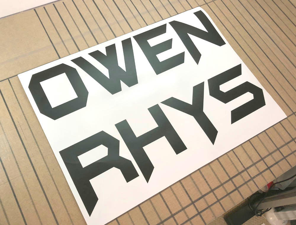 Name Wall Stickers – Personalised Vinyl Decals for Bedrooms & Nursery