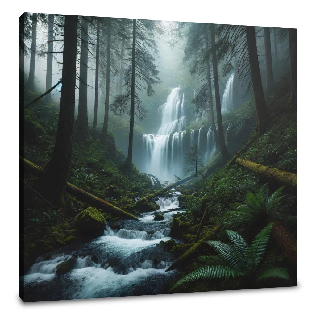 Waterfall Serenity Canvas