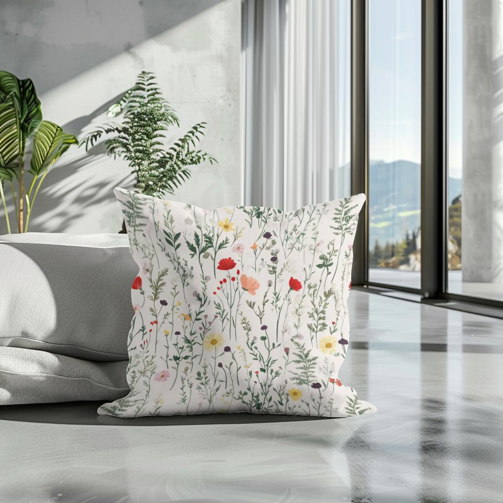 Blooming Haven Cotton Cushion