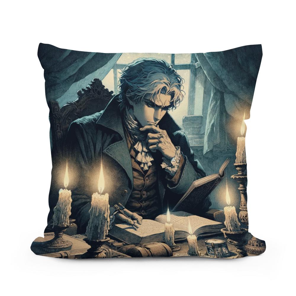 Philosopher's Reflection Cotton Cushion