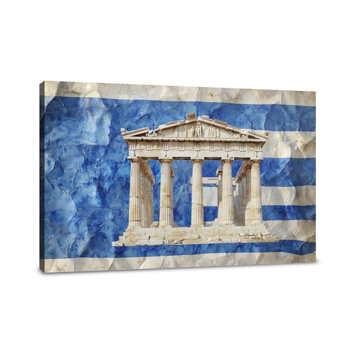 Parthenon Glory Canvas