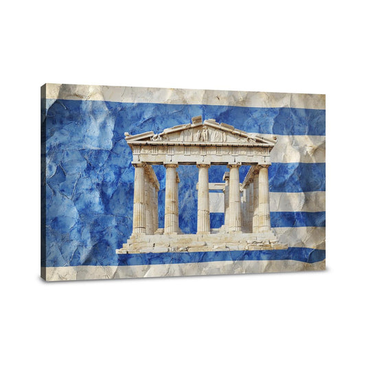 Parthenon Glory Canvas