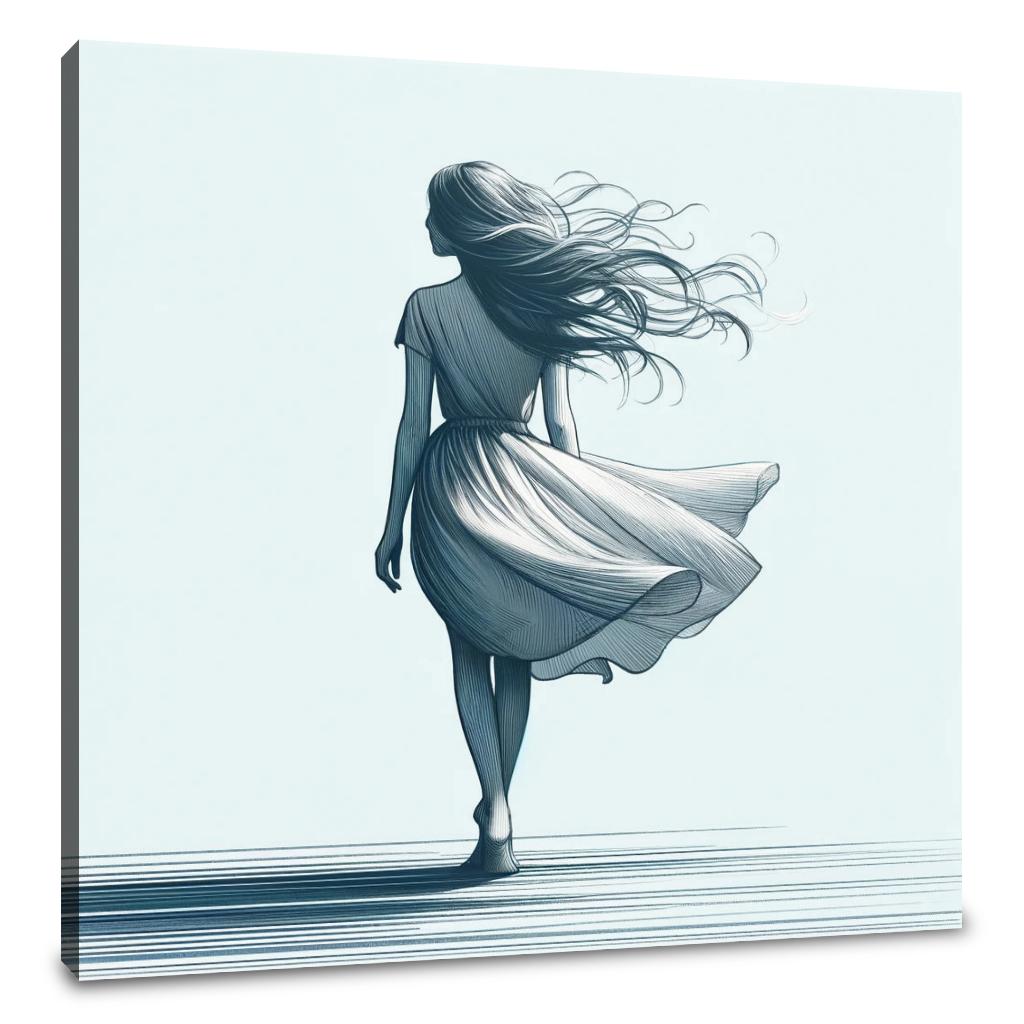 Breeze of Serenity Canvas
