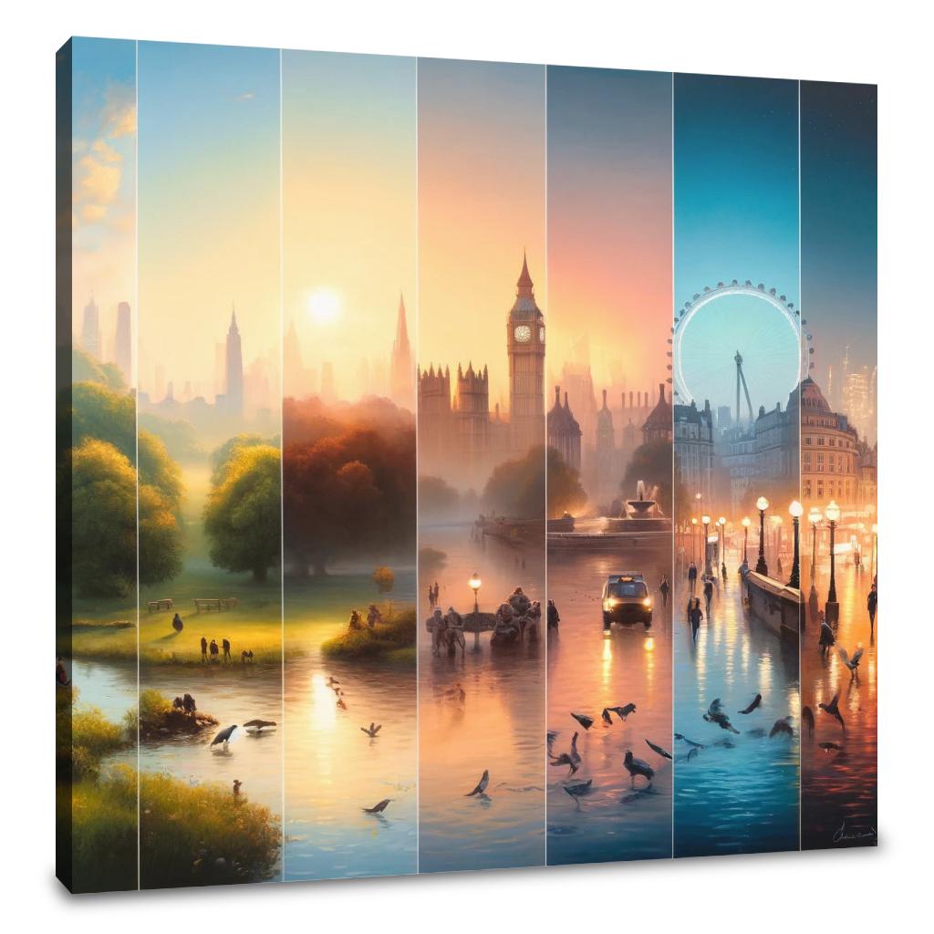 Destinations London Canvas