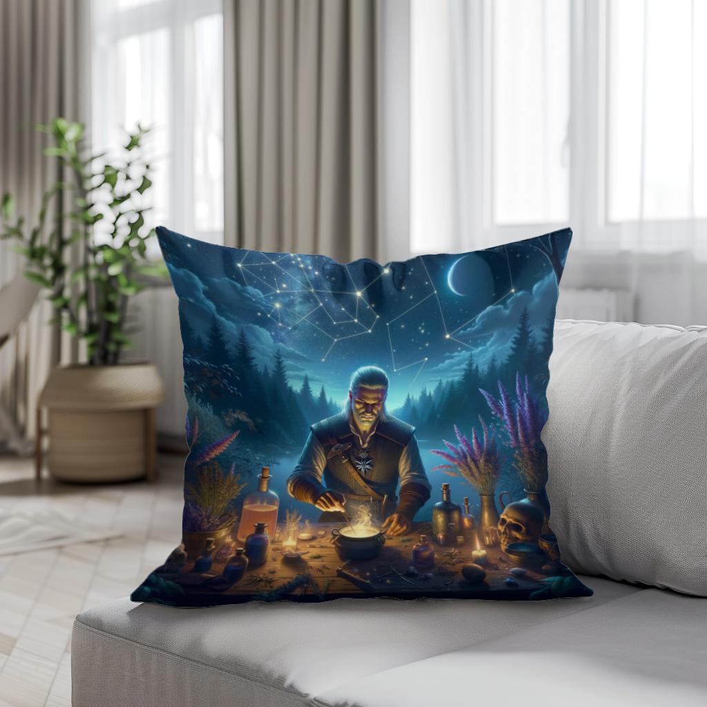 Alchemy Under Stars Cotton Cushion