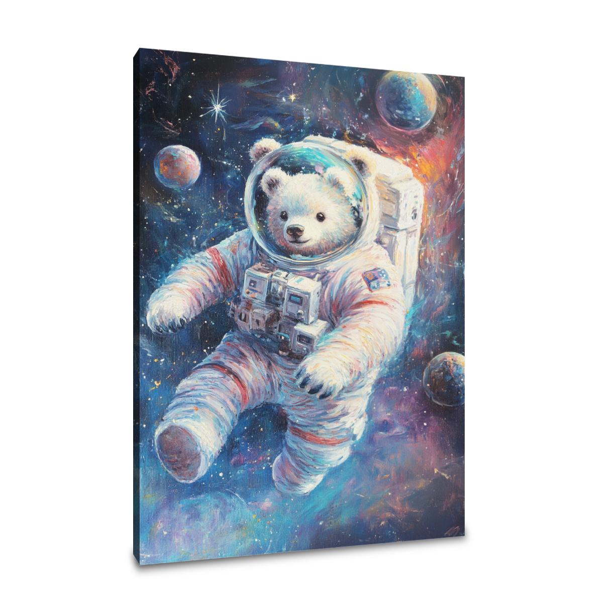 Cosmic Bear Canvas