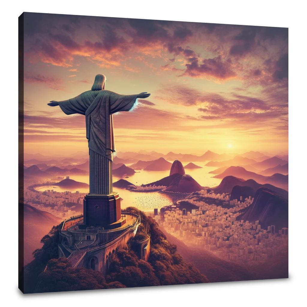 Majestic Redeemer Canvas