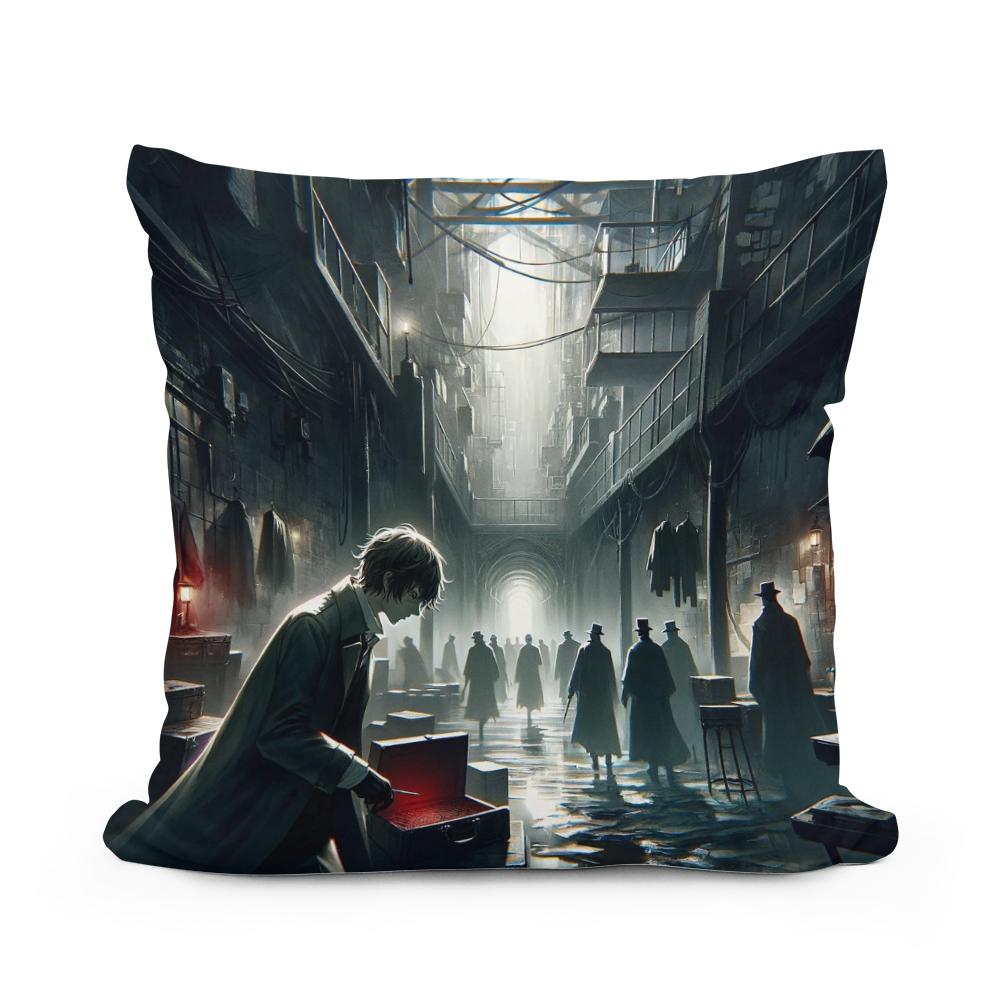 Cryptic Quest Cotton Cushion