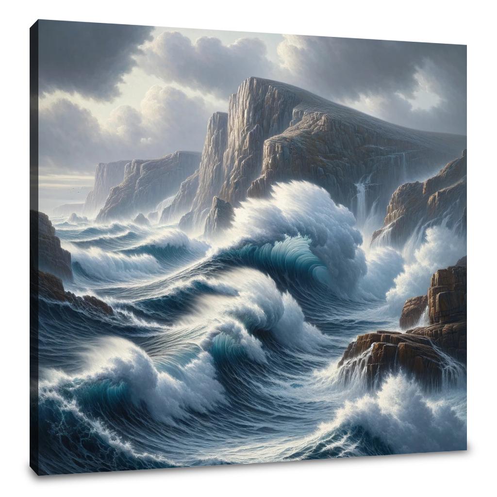 Ocean's Fury Canvas