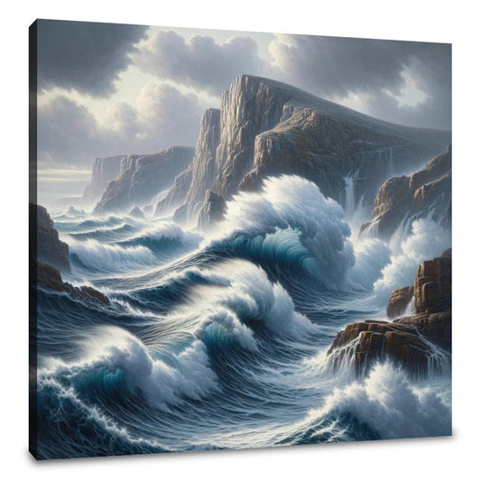 Ocean's Fury Canvas
