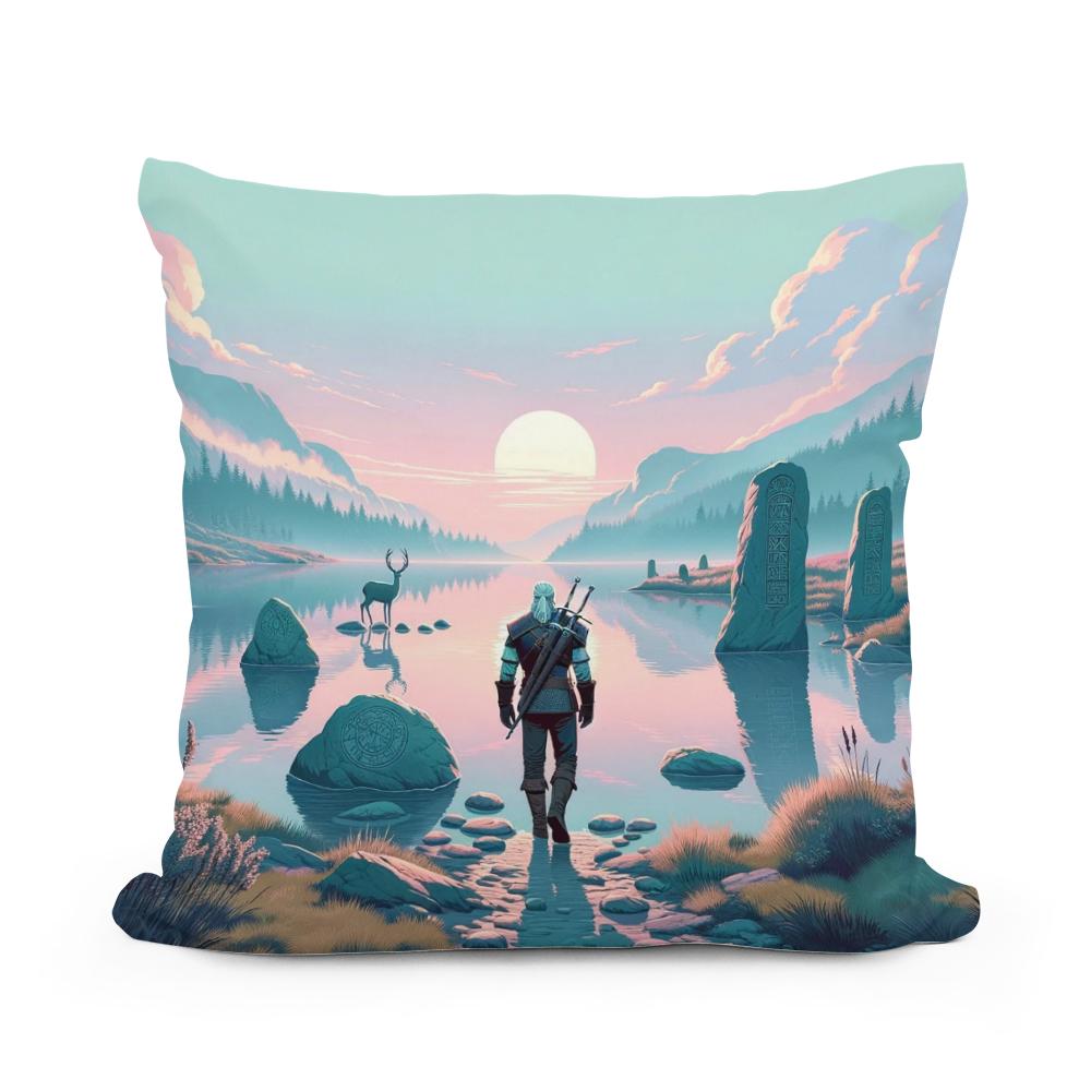 Twilight Tranquillity Cotton Cushion