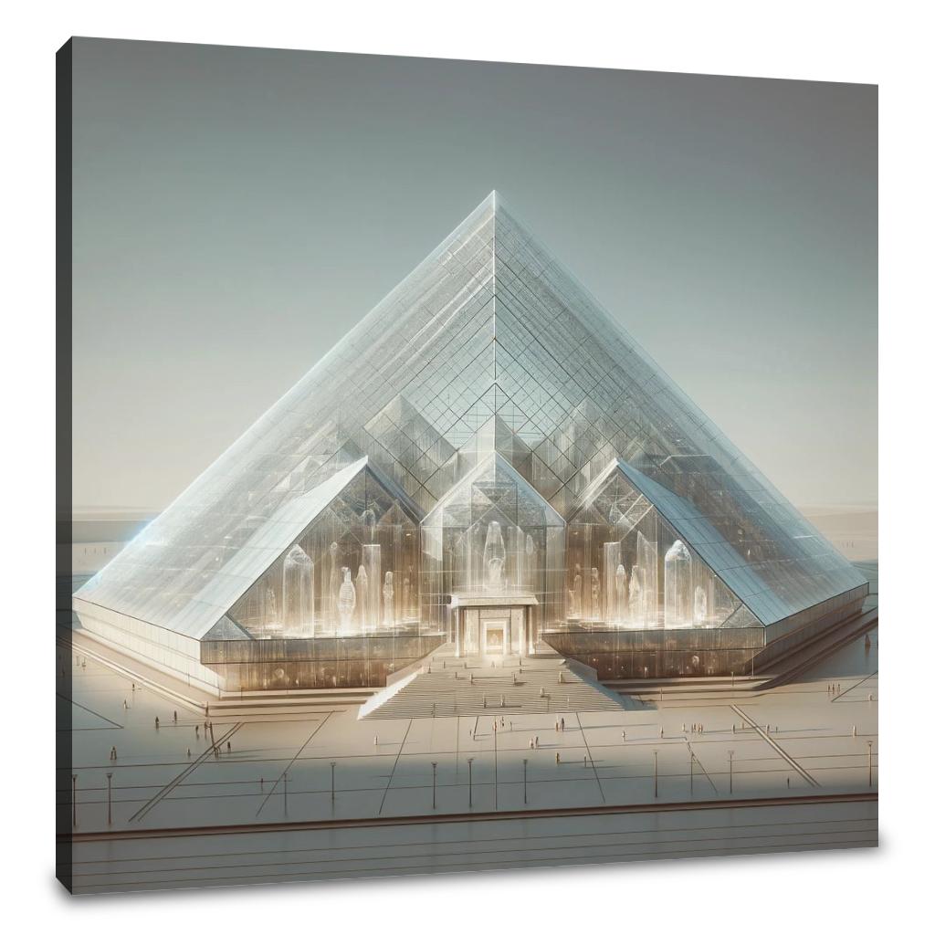 Future Pyramid Canvas