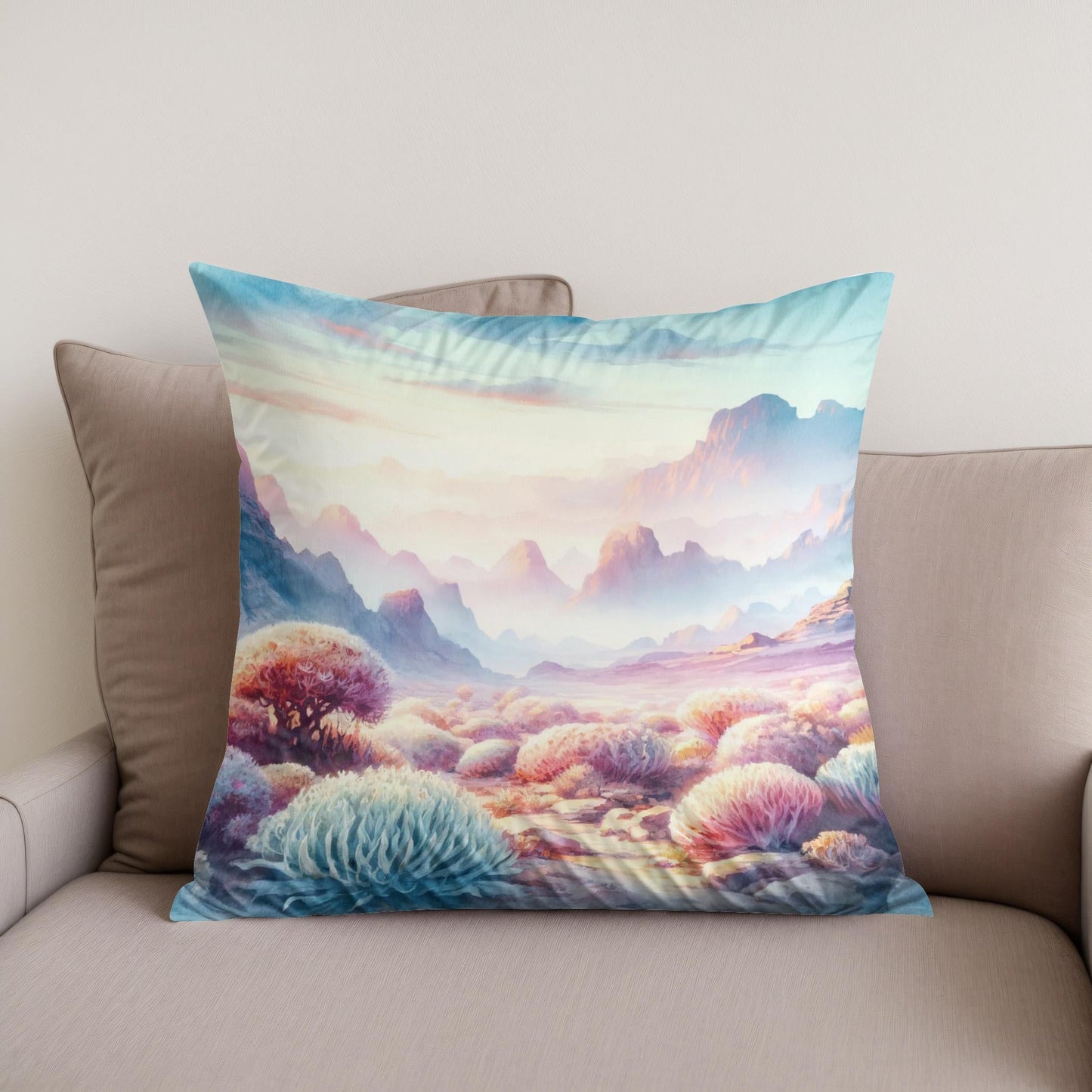 Socotra Dreamscape Cotton Cushion