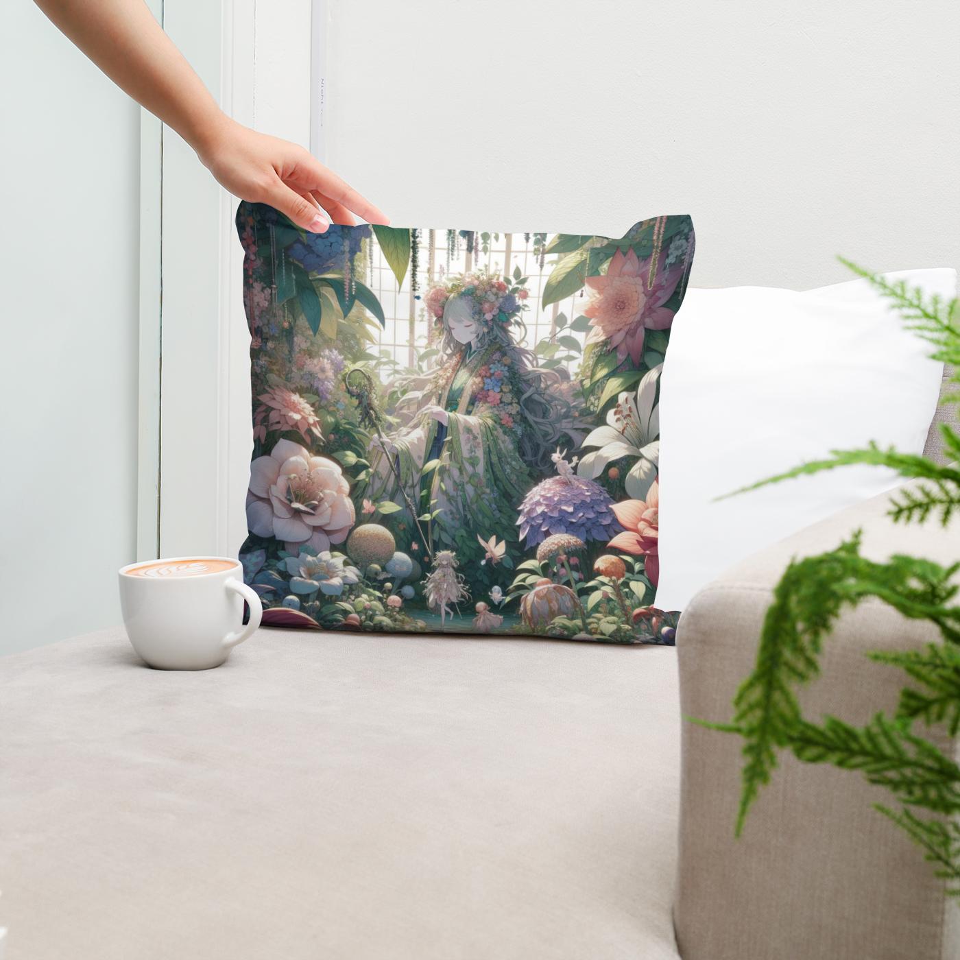 Secret Garden's Guardian Cotton Cushion