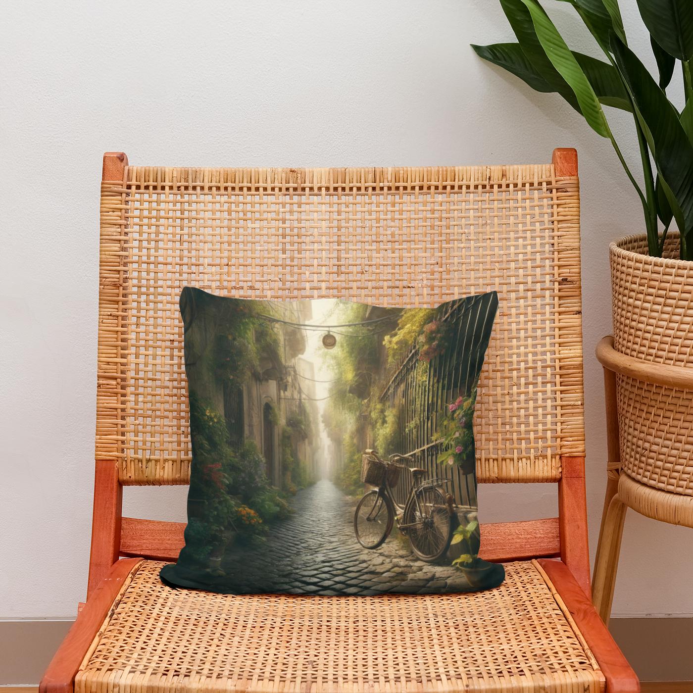 Whispers of Summer Past Cotton Cushion