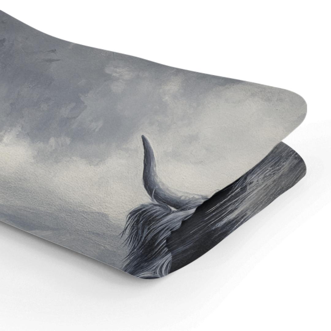 Monochrome Highland Majesty Blanket