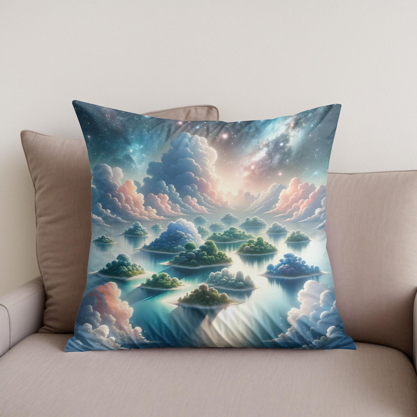 Nebula Isles Cotton Cushion