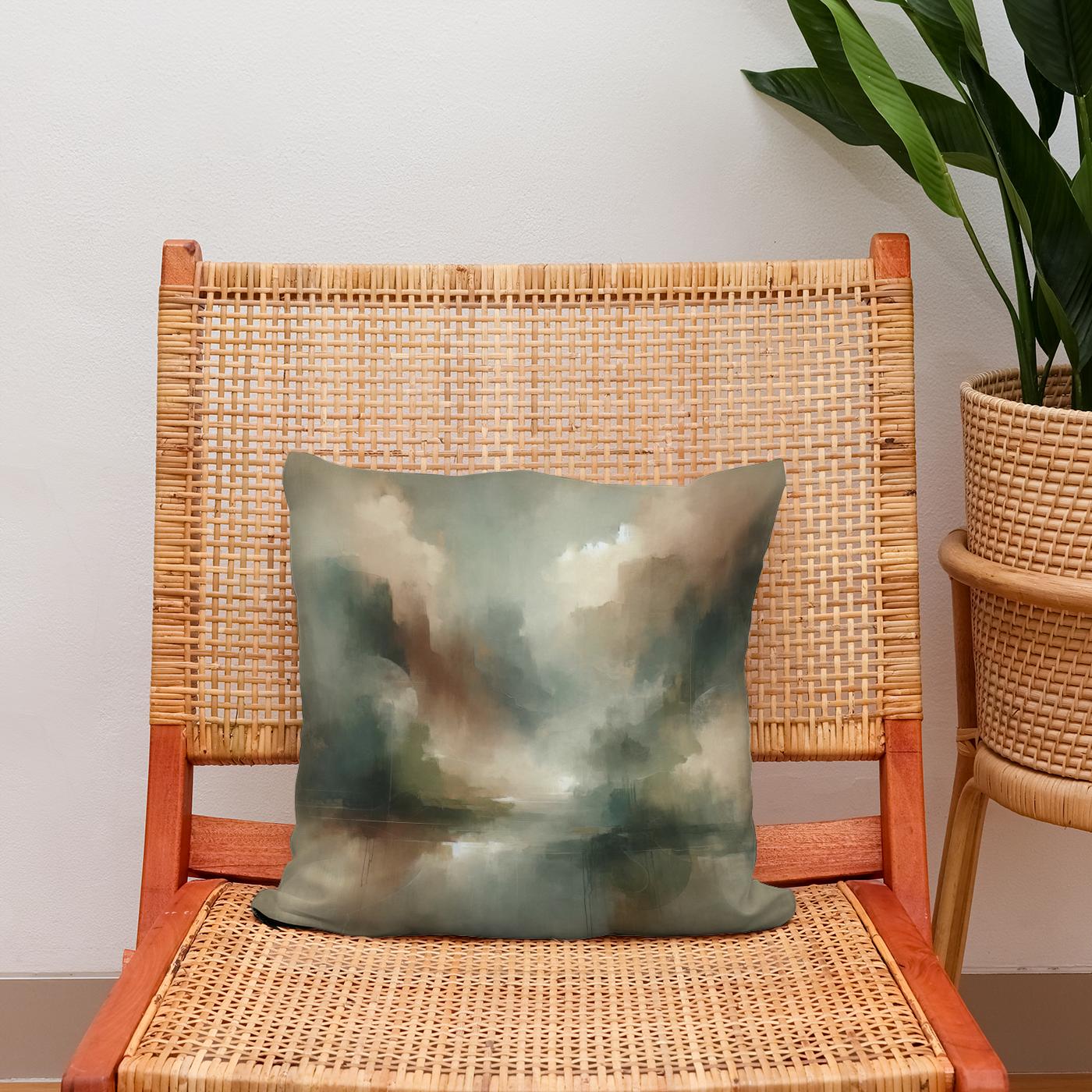 Whispers of Serenity Cotton Cushion