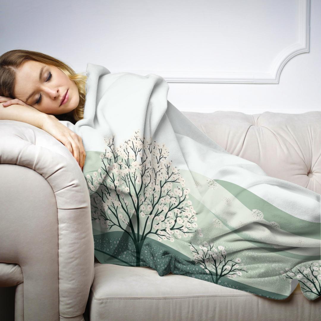 Blooming Trees Blanket