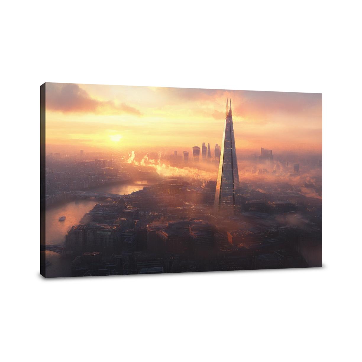 Sunlit Shard Canvas