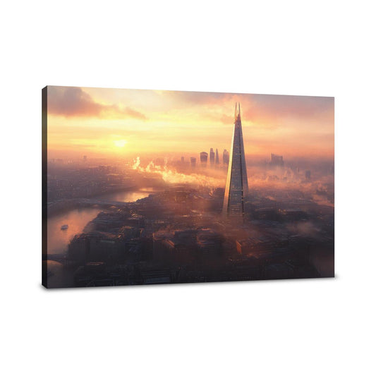 Sunlit Shard Canvas