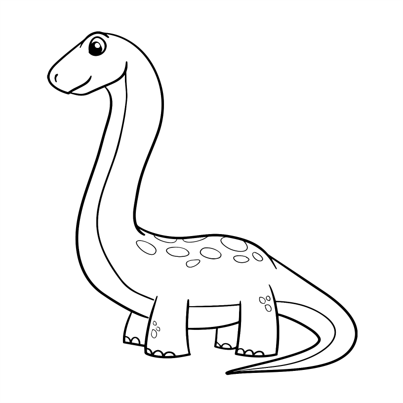 Dinosaur Colouring Book