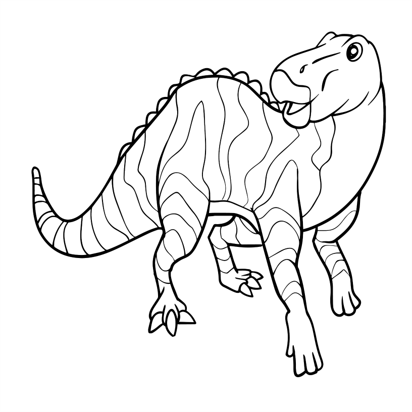 Dinosaur Colouring Book