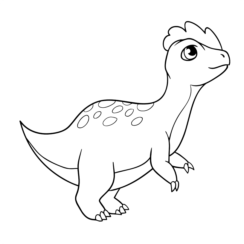 Dinosaur Colouring Book