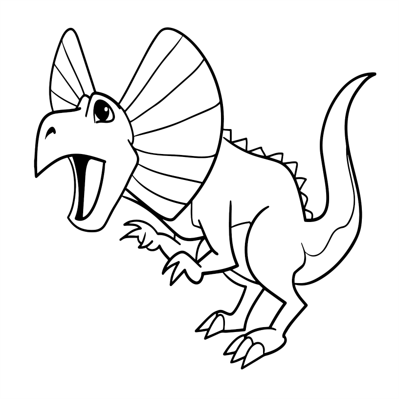 Dinosaur Colouring Book