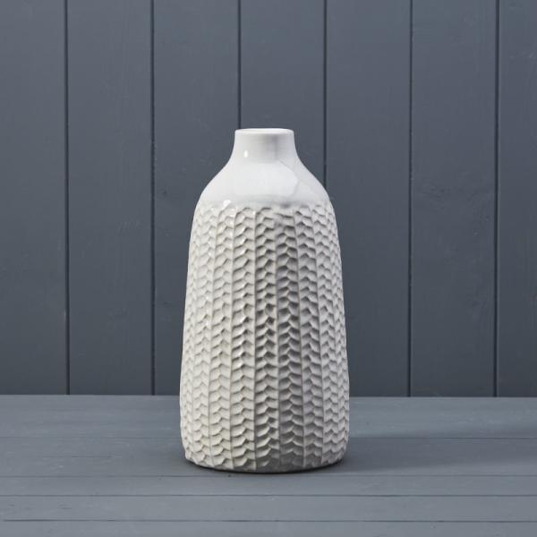White Ceramic Vase