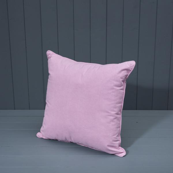 Handmade Washable Cotton Plain Cushion with Filling