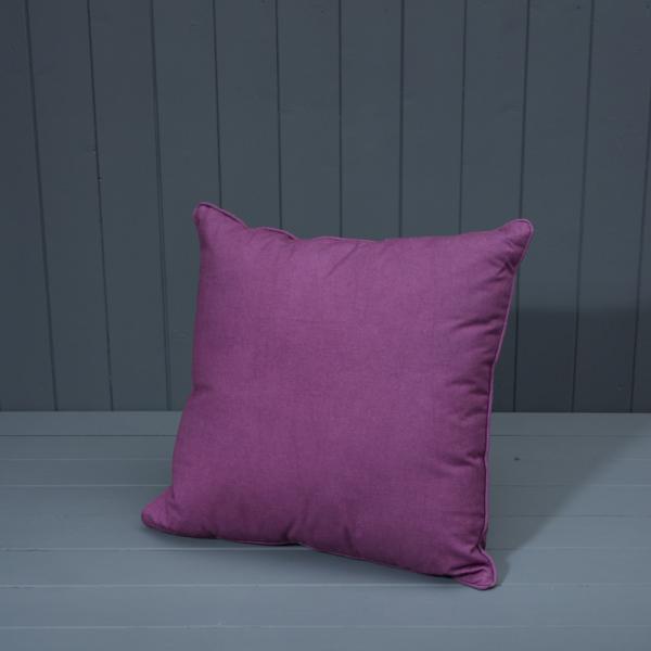 Handmade Washable Cotton Plain Cushion with Filling