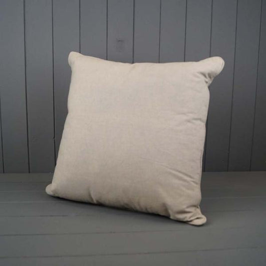 Handmade Washable Cotton Plain Cushion with Filling