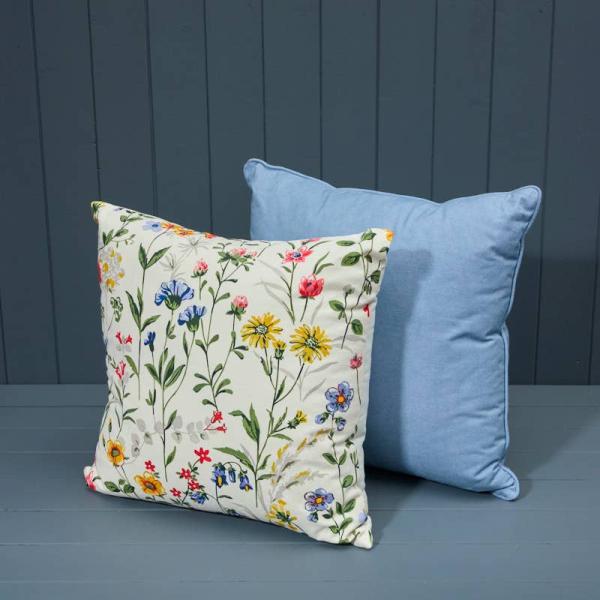 Handmade Washable Cotton Plain Cushion with Filling