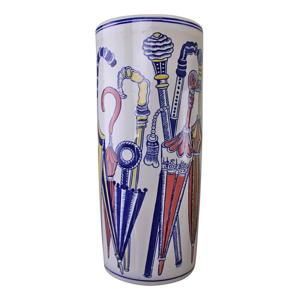 Umbrella Stand Pastel Coloured Umbrellas Design