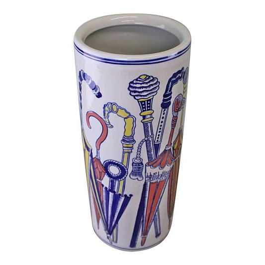 Umbrella Stand Pastel Coloured Umbrellas Design