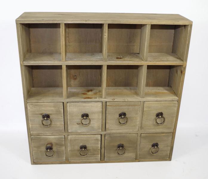 Multidrawer Storage Unit Ring Handle