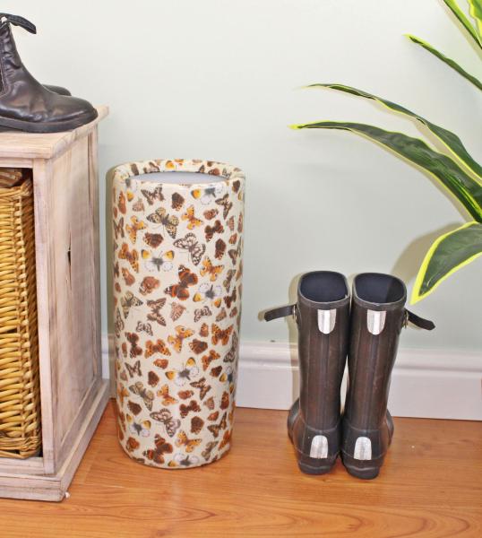 Umbrella Stand Butterfly Design