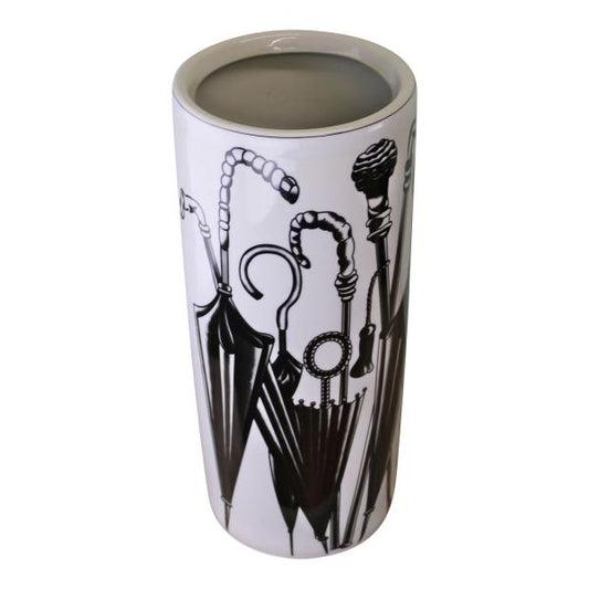 Umbrella Stand Black & White Umbrella Design